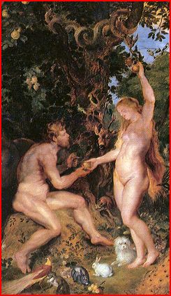 The Garden of Eden with the Fall of Man (about 1615) by  Rubens and Jan Brueghel the Elder.