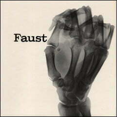 Cover of the album Faust/Clear. An xray of a raised fist