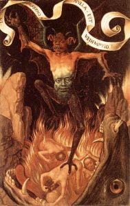 Triptych of Earthly Vanity and Divine Salvation (Detail). By Hans Memling (c.1485).