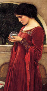 The Crystal Ball (1902). John William Waterhouse (1849–1917).