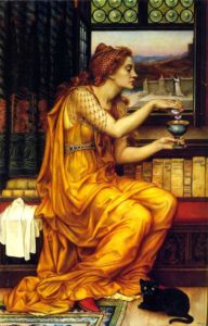 “The Love Potion” by Evelyn de Morgan